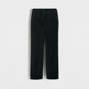 Reserved - Bársonyos nadrág - Fekete kép