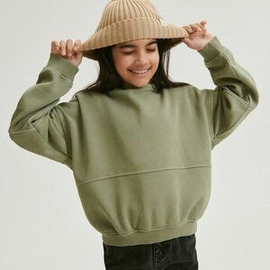 Reserved - Pamut kapucnis felső - Khaki kép