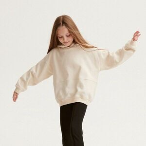 Reserved - Pamut kapucnis felső - Bézs kép