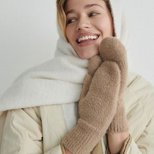 Reserved - Kötött kesztyű - Szürke kép