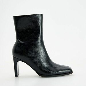 Reserved - Magas sarkú bokacsizma - Fekete kép