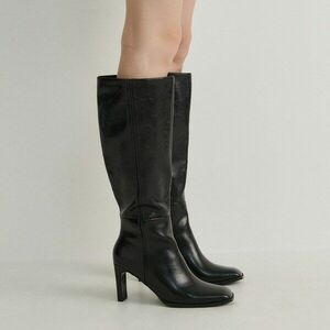 Reserved - Magas sarkú csizma - Fekete kép