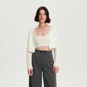 Reserved - Dzsörzéfelső pántokkal - Krém kép