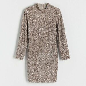 Reserved - Flitteres miniruha - Bézs kép