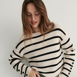 Reserved - Csíkos pulóver - Többszínű kép