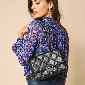 Steppelt bőrhatású kézitáska kép