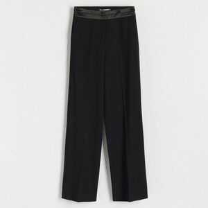 Reserved - Élére vasalt nadrág - Fekete kép