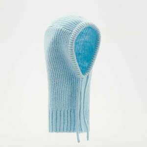 Reserved - Húzózsinóros balaclava - Kék kép