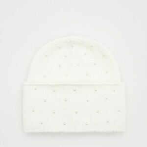 Reserved - Beanie sapka - Krém kép