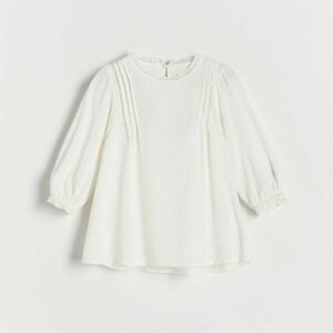 Reserved - Viszkózruha - Krém kép