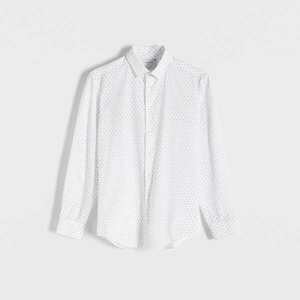 Reserved - Mintás slim fit ing - Fehér kép