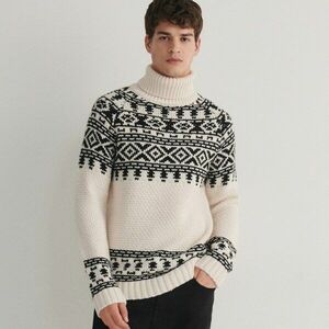 Reserved - Garbó skandináv mintával - Többszínű kép