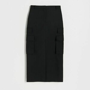 Reserved - Szoknya cargo zsebekkel - Fekete kép