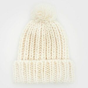 Reserved - Beanie sapka bojttal - Krém kép