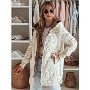 Női steppelt átmeneti kabát LIVIANA, fehér kép