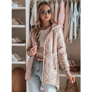 Női átmeneti steppelt kabát ROSSANA rózsaszín kép