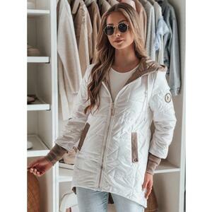 Női átmeneti steppelt kabát ROSSANA fehér kép