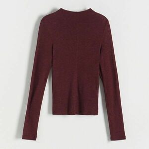 Reserved - Lenkeverék blúz - Bordó kép