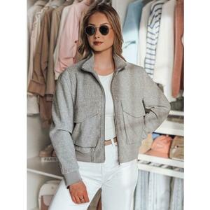 Női átmeneti oversize kabát LUMINA szürke kép