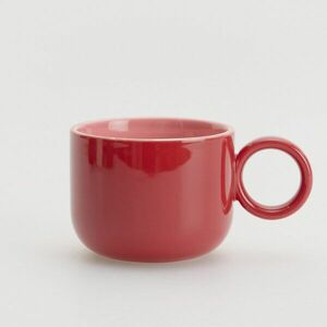 Reserved - Bögre kerek füllel - Bordó kép