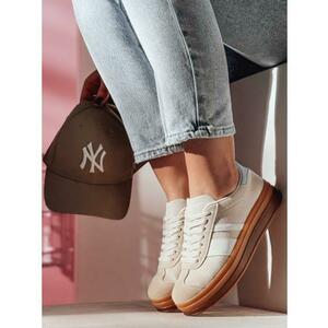 Női sportcipő RUNTAG bézs kép