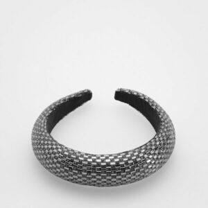 Reserved - Hajráf dekoratív díszítéssel - Szürke kép