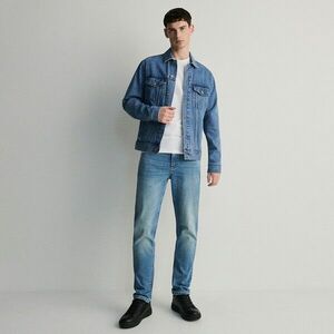 Reserved - Koptatott hatású slim farmer - Kék kép