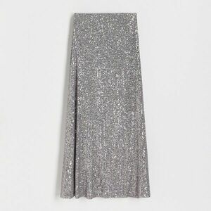 Reserved - Flitteres maxiszoknya - Szürke kép