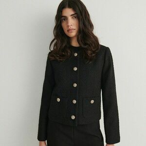 Reserved - Tweed dzseki - Fekete kép