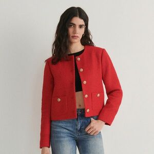 Reserved - Tweed dzseki - Piros kép
