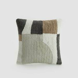 Reserved - Bolyhos párnahuzat - Bézs kép