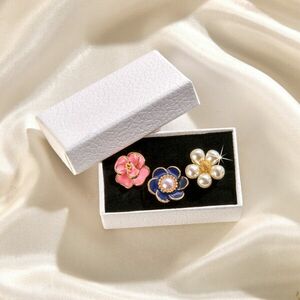 3 db ékszercsat Virág szettben kép