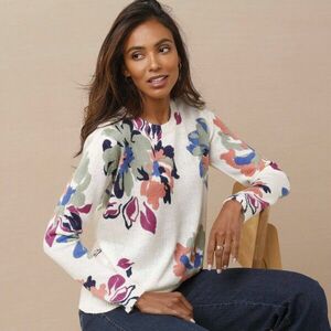 Virágmintás pulóver kép