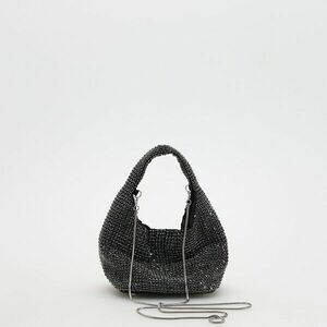 Reserved - Strasszköves táska - Fekete kép