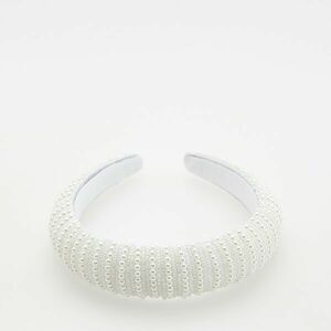 Reserved - Hajráf dekoratív díszítéssel - Krém kép