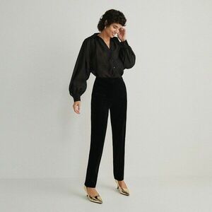 Reserved - Velúr szivarnadrág - Fekete kép