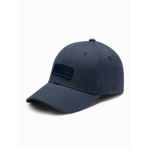 Férfi baseball sapka felvarróval – sötétkék V2 OM-ACCS-0103 kép