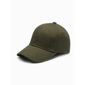 Egyszínű férfi baseball sapka – khaki V5 OM-ACCS-0105 kép