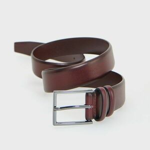 Reserved - Bőröv csattal - Bordó kép