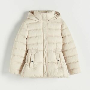 Reserved - Derékban szűkített dzseki - Krém kép