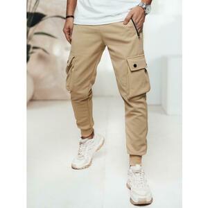 Férfi bézs cargo nadrág kép