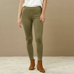 2 darabos leggings szett rugalmas derékkal kép