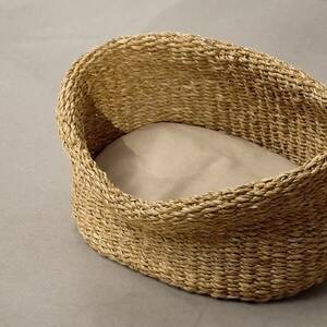 Reserved - Kisállatfekhely tengerifűből - Barna kép