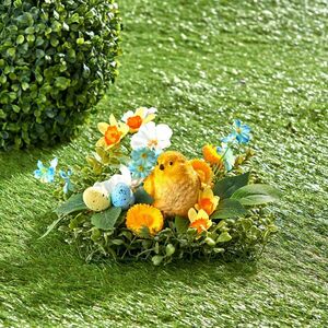 Húsvéti asztali dísz csibével kép