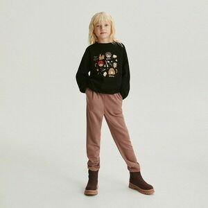 Reserved - Viszkózkeverék nadrág - Sárga kép