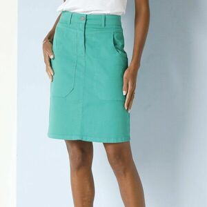 Egyenes selyemszoknya kép