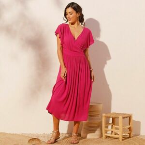 Fodros krepp ruha kép