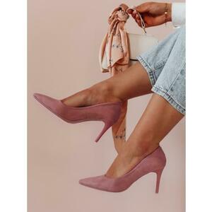 Női magassarkú cipők LAVENZA lila kép