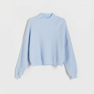 Reserved - Állógalléros pulóver - Kék kép