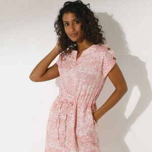 Ruha nyomtatott mintával és gombokkal a vállon kép